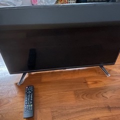 32型デジタルハイビジョン液晶裏番組録画機能付きTVコード類も付属