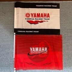 YAMAHA グッズセット　応援フラッグとバイクコレクション　①
