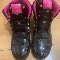 【中古】tommy girl トミーガール　スニーカー25cmの画像