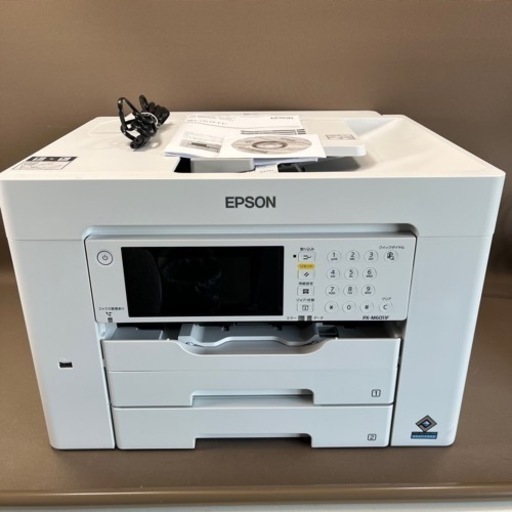 【美品】 EPSON/エプソン　インクジェット複合機　PX-M6011F　A3ノビ対応　プリント/コピー/スキャナ/FAX/無線LAN搭載