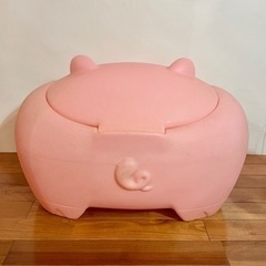 STEP2  ぶたさん おもちゃ箱 （収納箱）の画像