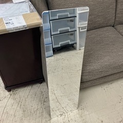 ロ2406-334 割れないミラー 890×245 中古美品 背...