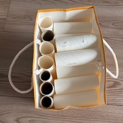 トイレットペーパーとラップの芯