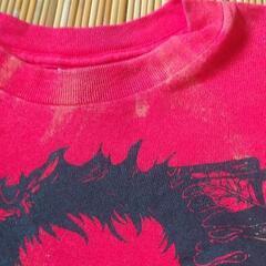 半袖Tシャツ・青木京太郎・赤・難有の画像