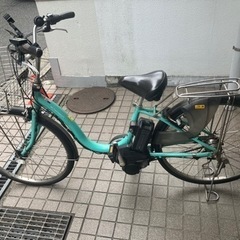 電動アシスト自転車　ヤマハYAMAHA