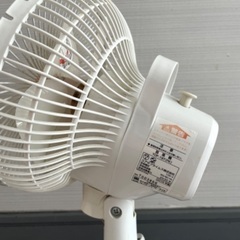 小型扇風機　高40cm 幅23cm 強弱二段階 の画像