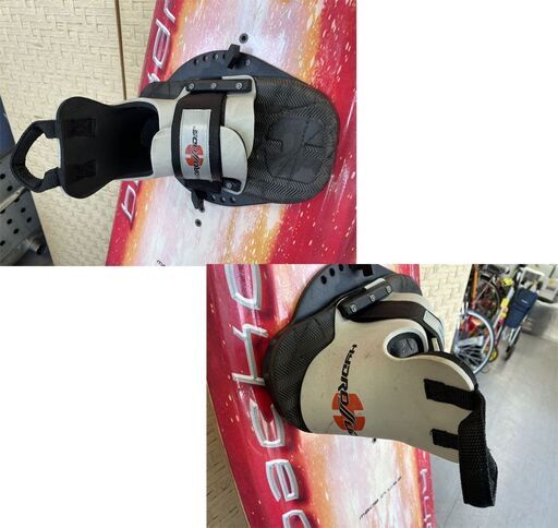 NASH SPORTS Hydroslide BACKDRAFT ウェイクボード 約143ｃｍ ビンディングセット ウエイクボード  