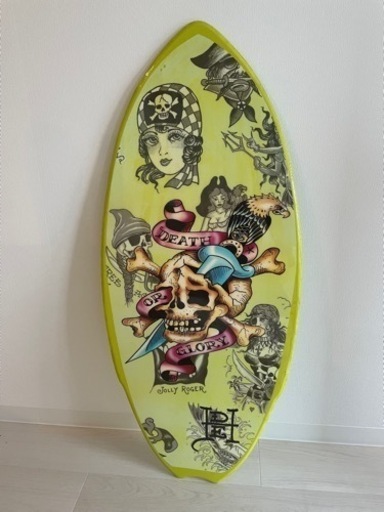 スキムボード　スカル　エドハーディー