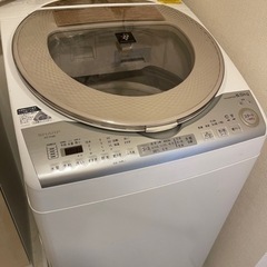SHARP 縦型洗濯機　8㎏