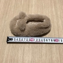【used】スリッパ② くま　12㎝くらいの画像