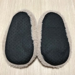 【used】スリッパ② くま　12㎝くらいの画像