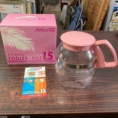 【新品未使用】パイレックス　クーラー&ポット　1.5L 岩城硝子...