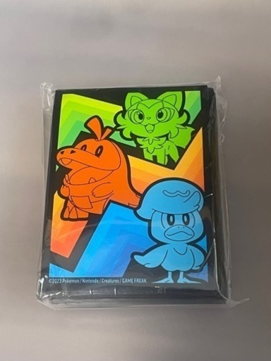 新品未使用｝海外限定スリーブ クワッス、ホゲータ、ニャオハ