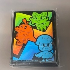 ｛新品未使用｝海外限定スリーブ クワッス、ホゲータ、ニャオハポケ...