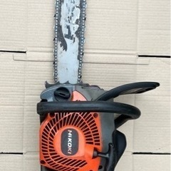 チェーンソー　ハイコーキ(日立)