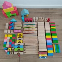 おもちゃ　つみき　120パーツ以上