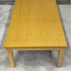 配送可【中古】センターテーブル ナチュラルウッド 北欧風 ニトリの画像