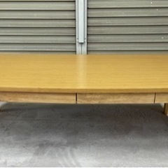 配送可【中古】センターテーブル ナチュラルウッド 北欧風 ニトリの画像