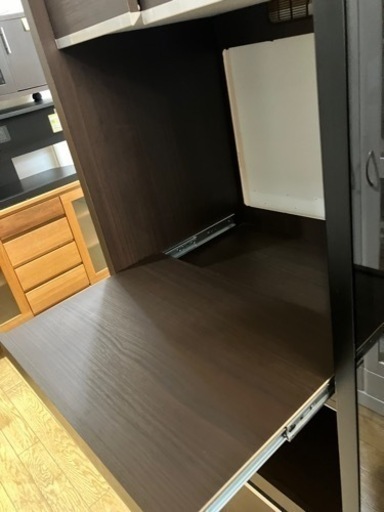 8/13値下げしました！?キッチンに? 松田家具 キッチンボード／エリーゼ2 収納家具 台所家具　NO.1048