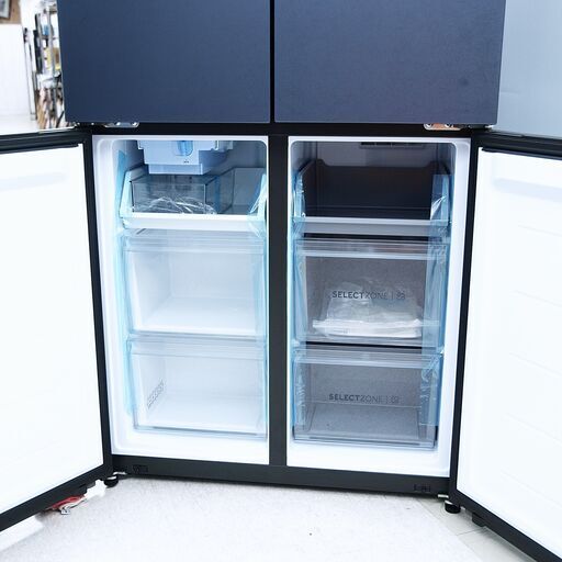 冷蔵庫470L自動製氷機付き4ドアハイアールJR-GX47A(H)未使用品価格