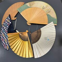 扇子　5本の画像