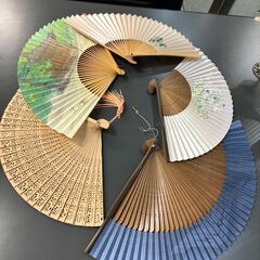 扇子　5本②の画像