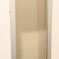 美品　ステンレスフレーム　姿見ミラー　薄型　軽量の画像