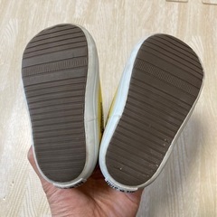 converse ★ バス柄　イエロー　12cmの画像