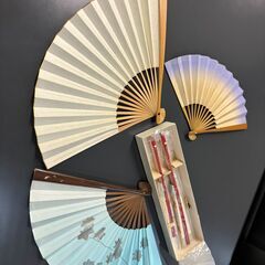 扇子　5本③の画像