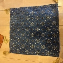 【新品未使用】トルコ　クッションカバー　