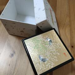 金沢箔小物入れ（ピアスボックス）家具 インテリア雑貨/小物 小物入れの画像