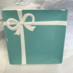 ☆ドリーム２号館☆ TIFFANY &Co ブルーボウ デザートプレートセットの画像