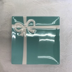 ☆ドリーム２号館☆ TIFFANY &Co ブルーボウ デザートプレートセットの画像