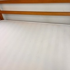 　※受渡予定　無印良品クイーンベッドフレームの画像