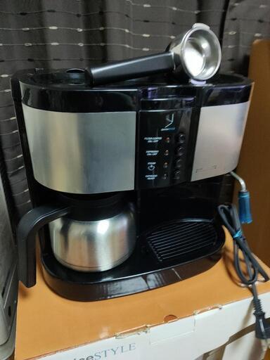 【値下げ】【良品、使用回数10回程度】コーヒーメーカー　device STYLE Brunopasso HA-9S