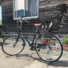 自転車  チャイルドシート付