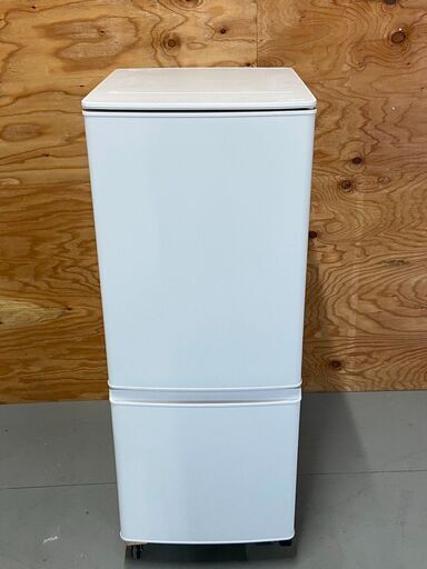 【美品】三菱ノンフロン冷凍冷蔵庫　MR-P15H-W　2023年製　2ドアタイプ　42