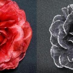 コサージュ　薔薇　2セット　アクセサリー