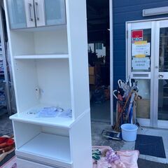 A-681　ニトリ レンジボード ポスティア70RB ホワイト　の画像