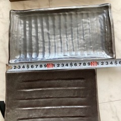 未使用　陶器　お皿　2枚　保管品の画像
