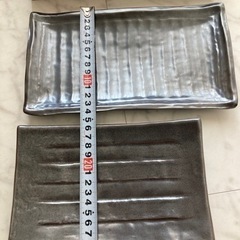 未使用　陶器　お皿　2枚　保管品の画像