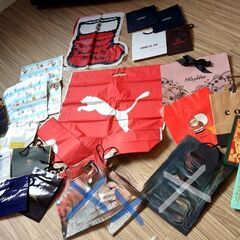 紙袋　ナイロン？袋いろいろ