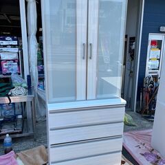 A-682　ニトリ 食器棚ポスティア80DB　