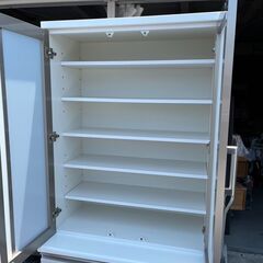 A-682　ニトリ 食器棚ポスティア80DB　の画像