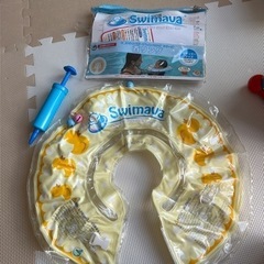 ベビー用品 swimava あひる柄の画像