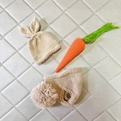 子供用品　ニューボーンフォト　うさぎ　