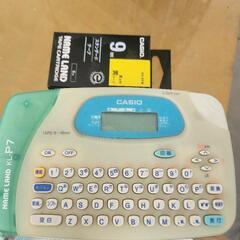 CASIOテプラです。