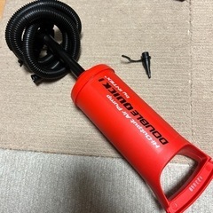 空気入れ　エアポンプ　海水浴　浮き輪用に　の画像