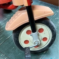 三輪車(手押しバー付)の画像