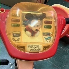 三輪車(手押しバー付)の画像